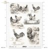 Wielkanoc, wiosna, kura, kury, kogut, koguty, R667, Easter, easter themes, spring, hen, rooster, eggs, chicks, chickens, retro, vintage, Ostern, Osterthemen, Frühling, Henne, Hühner, Hahn, Eier, Küken, Retro, Vintage, Pascua, primavera, gallina, gallo, hu